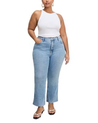 Good Standard Kick Flare Jeans in Indigo954