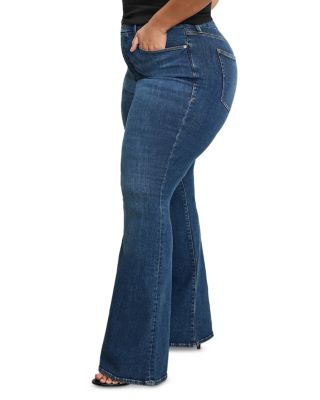 Good Legs Flare Jeans in Blue 004