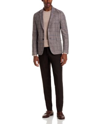 Extra Slim Fit Windowpane Sport Jacket