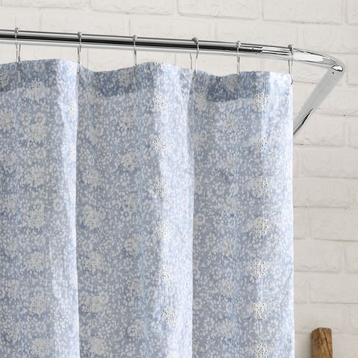 Ikat Eyelet Shower Curtain