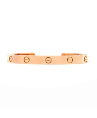 Pre-Owned Cartier - Love Cuff Bracelet 18K Rose Gold