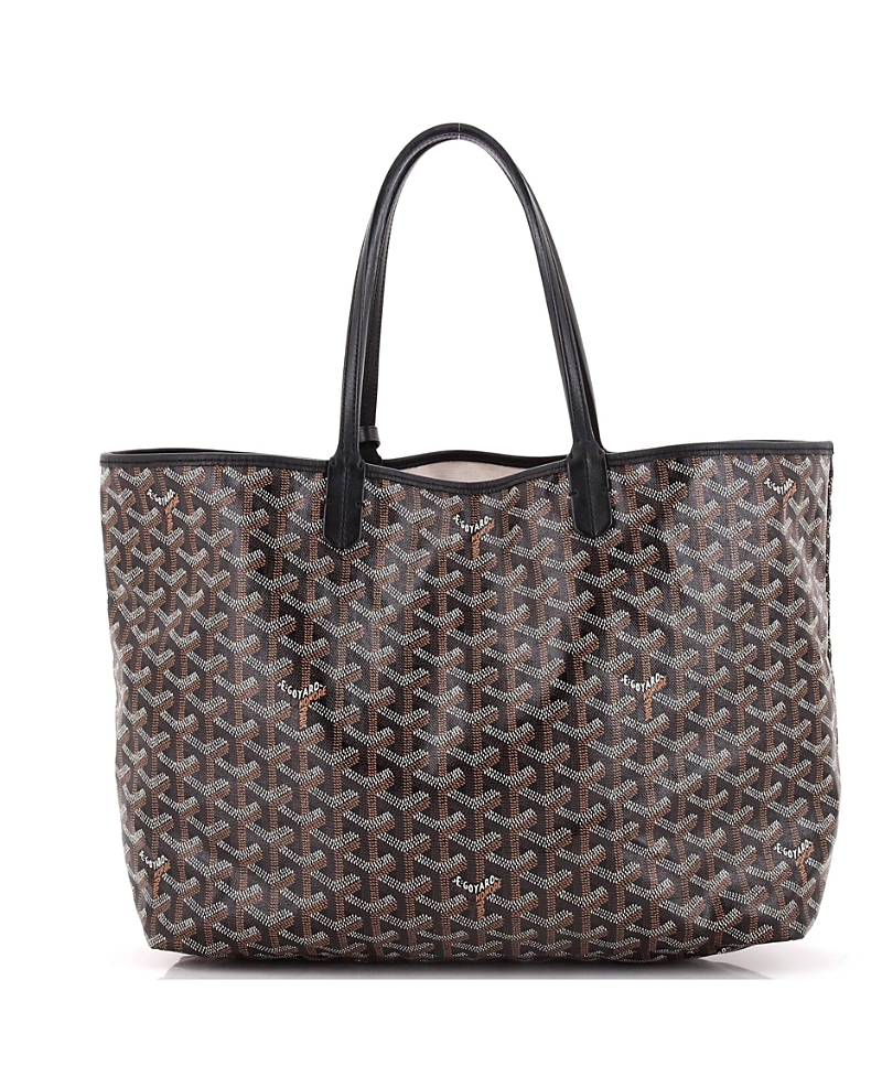 Pre-owned Pre-owned Goyard Goyard Pm Saint Louis Tote Claire Voie Coated Canvas
