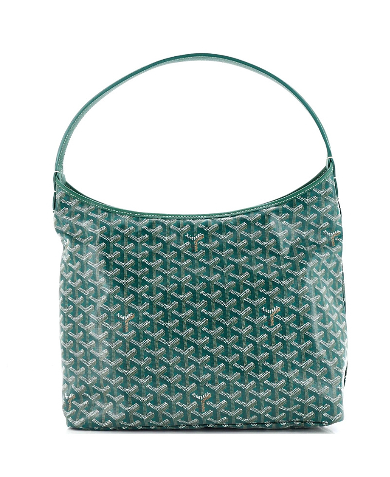 Pre-owned Pre-owned Goyard Goyard Boheme Hobo Coated Canvas