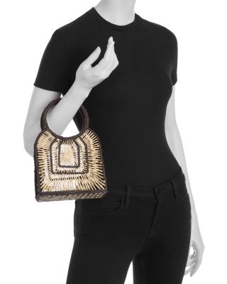 Olivia Small Straw Bag