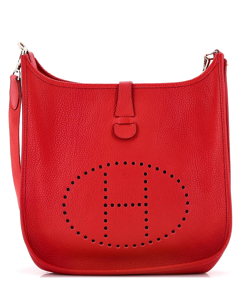 Pre-owned Pre-owned Hermes Hermes Gm Evelyne Bag Gen I Fjord