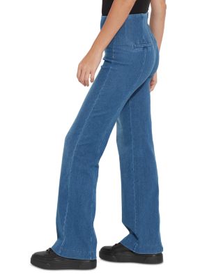 Pull-On Trouser Jeans in Black