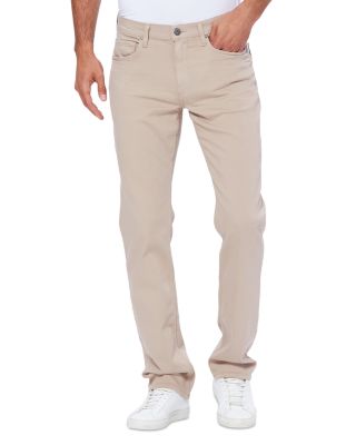 PAIGE - Normandie Straight Fit Jeans in Toasted Almond