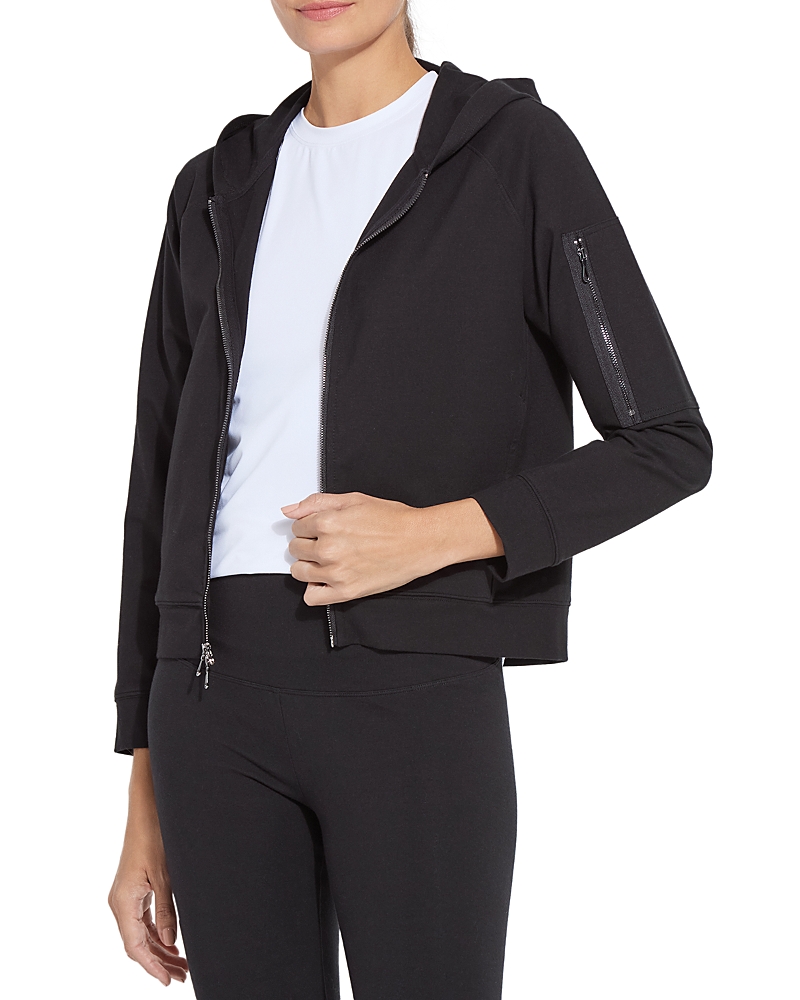 Lysse Cotton Zip Up Hoodie Sweatshirt