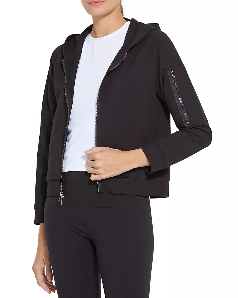Lysse Cotton Zip Up Hoodie Sweatshirt
