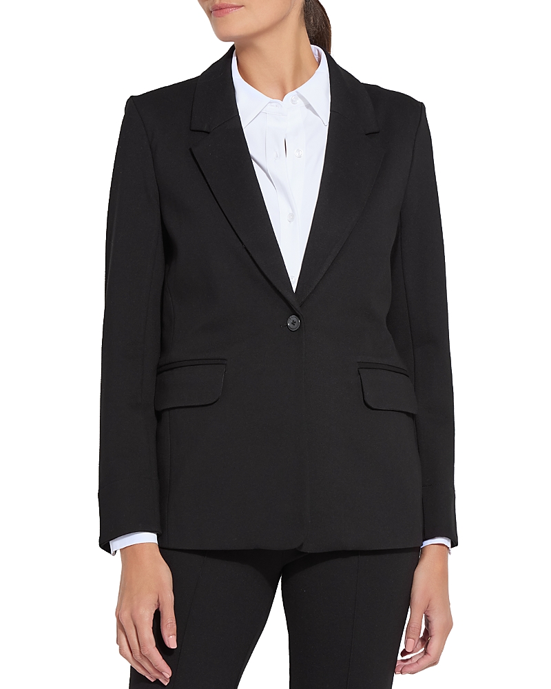 Lyssé One-button Ponte Blazer