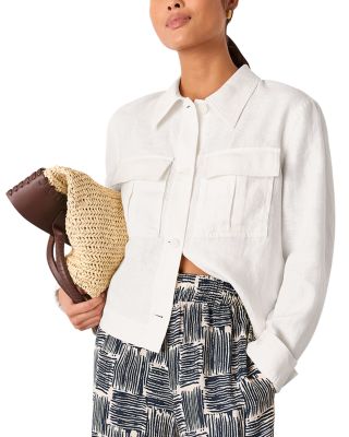 Petites Hatch Squares Cropped Pants