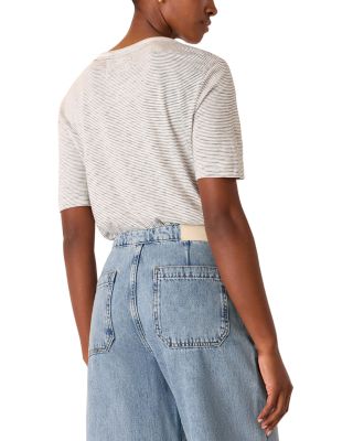 Rosa Double Trim Stripe T-Shirt