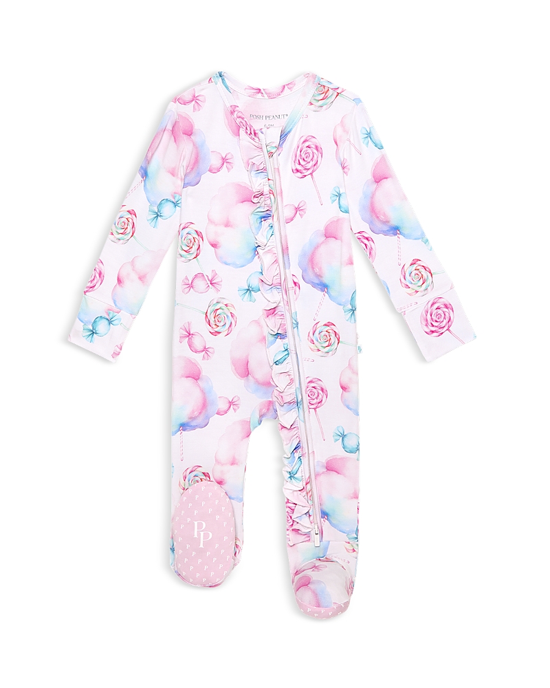 Posh Peanut Girls' Sweeties Convertible Coverall - Baby