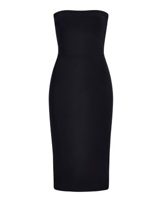 Butter Luxe Strapless Midi Dress