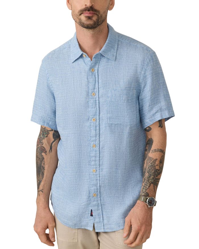 Short Sleeve Palma Linen Shirt
