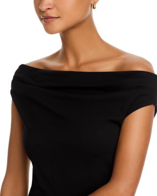 Off-The-Shoulder Jersey Top - Exclusive