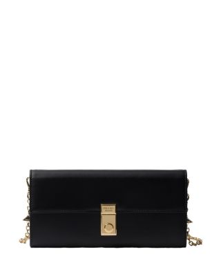 Shoulder Strap Leather Wallet