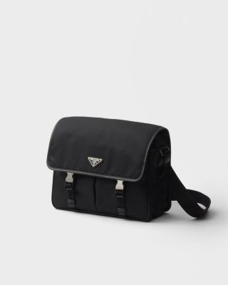  Re-Nylon And Saffiano Leather Shoulder Bag