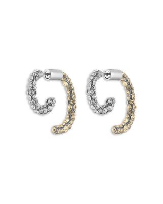 DEMARSON - Luna Pav&eacute; Front To Back Earrings