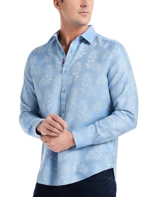 Paisley Woven Long Sleeve Shirt