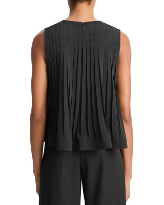 Pleated A Line Top
