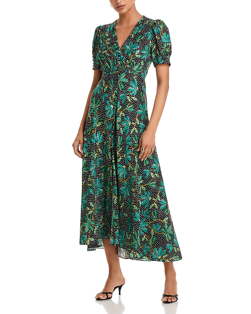 Saloni Lea Silk Dress
