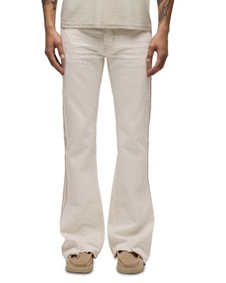 Hudson - Walker Kick Flare Jeans in Reconstructed Natural White