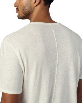 Bespoke Regular Fit Linen Tee 