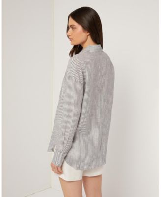 Air Linen Boyfriend Shirt
