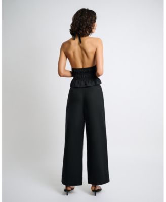 Air Linen Paperbag Trouser