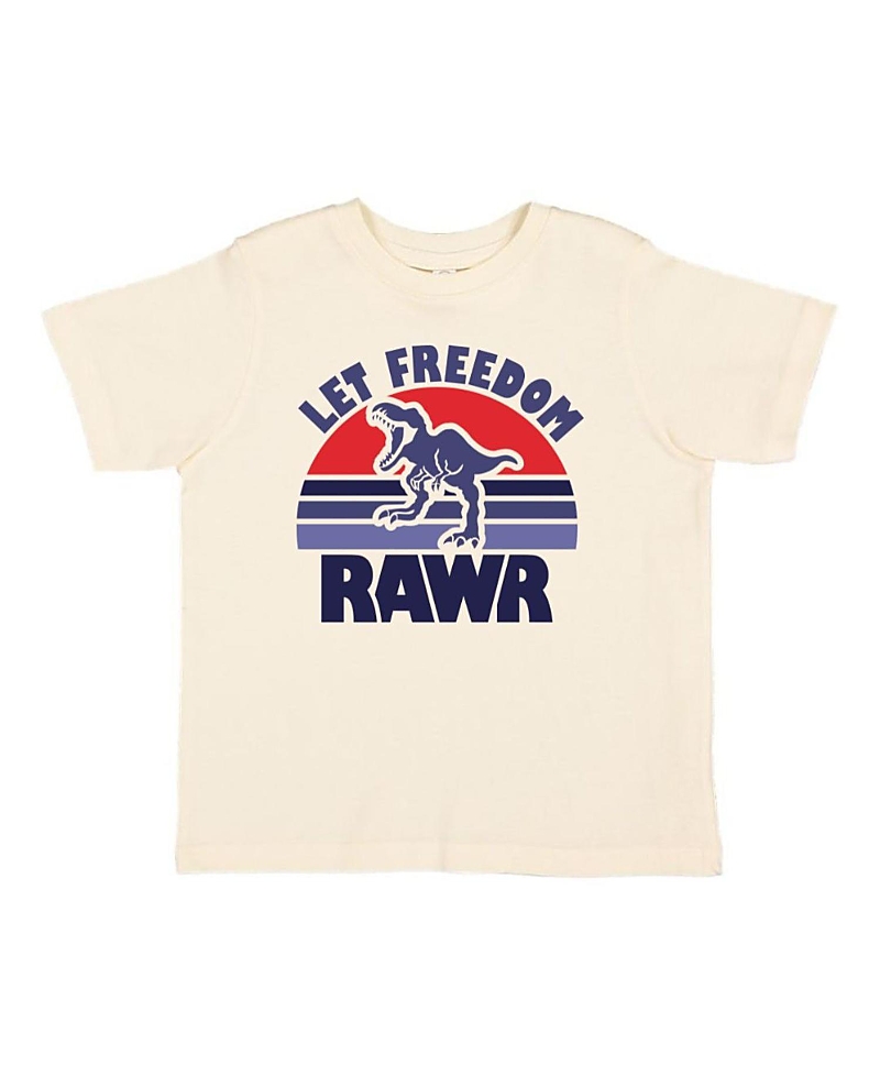 Shop Sweet Wink Boys' Let Freedom Rawr Short Sleeve T-shirt - Baby, Little Kid, Big Kid