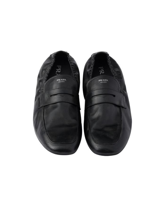 Men's Shuffle Antiqued Leather Loafers