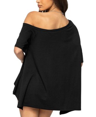 Edikted Josy Off Shoulder Handkerchief Top