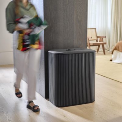 Tota Trio Luxe 90-liter Bamboo Laundry Separation Basket