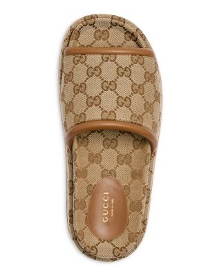 Women's GG Platform Slide Sandals