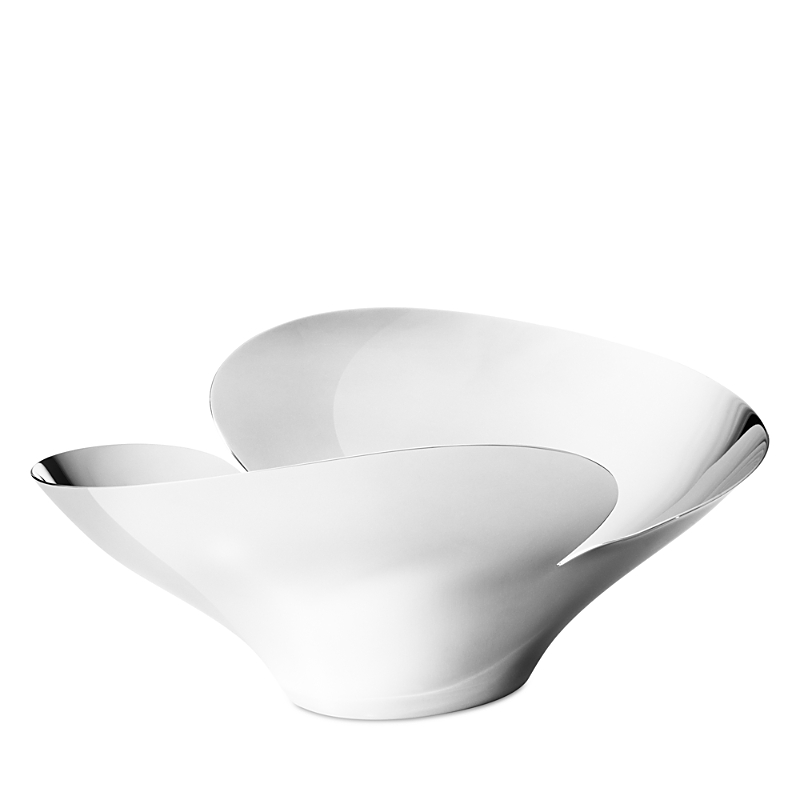 Georg Jensen Bloom Botanica Bowl - Medium In Metallic