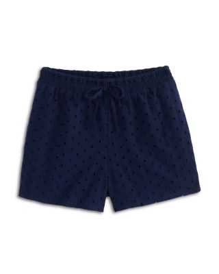 AQUA - Girls' Cotton Voile Eyelet Top & Shorts, Big Girls - Exclusive
