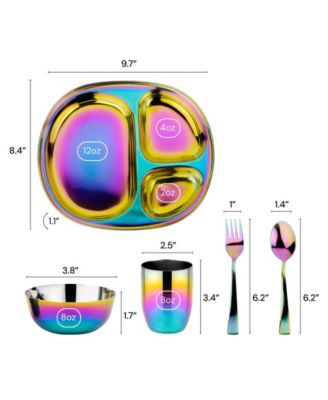  Unisex Mindful Mealtime 5 Pieces Set - Ages 12 months+