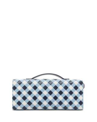 Andiamo Intrecciato Leather Clutch
