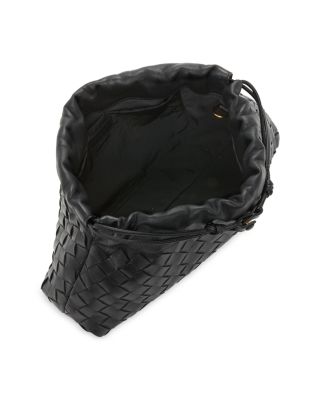 Dustbag Intrecciato Leather Shoulder Bag