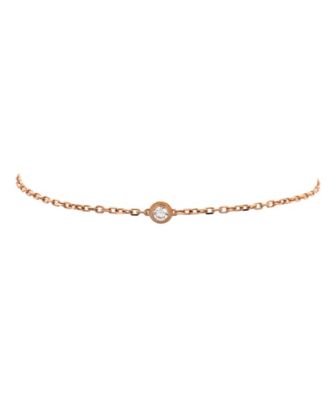 Pre-Owned Cartier - Small D'Amour Bracelet 18K Rose Gold and Diamond