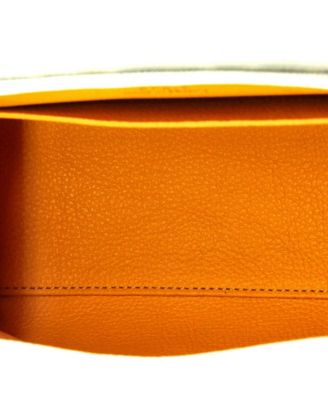 Mini Saigon Top Handle Bag Coated Canvas with Leather