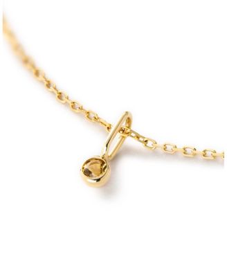 Solid Gold - Birthstone Necklace