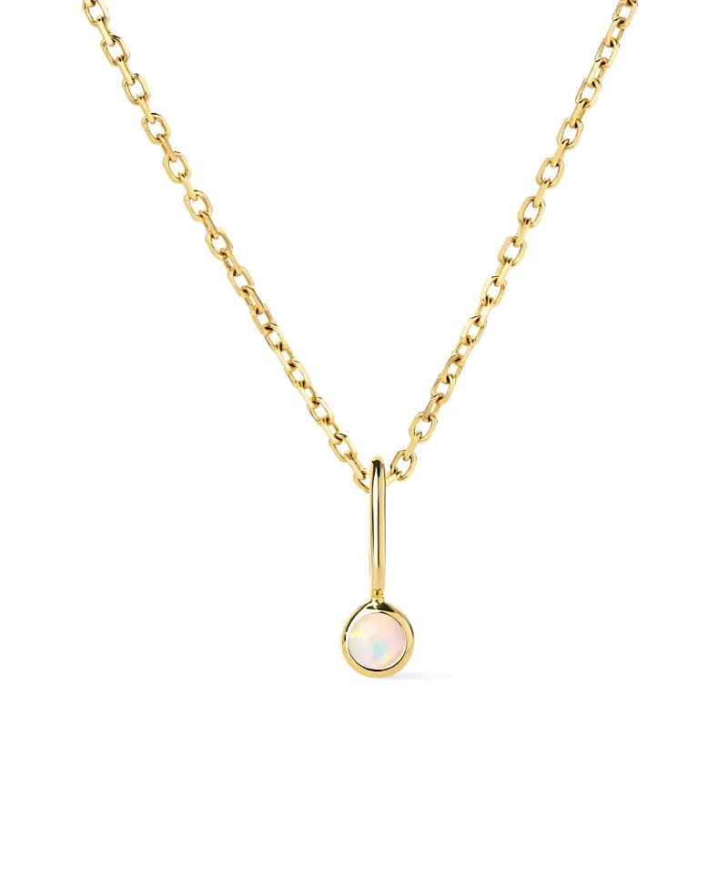 Ana Luisa Solid Gold - Birthstone Necklace