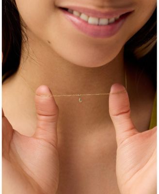 Solid Gold - Birthstone Necklace