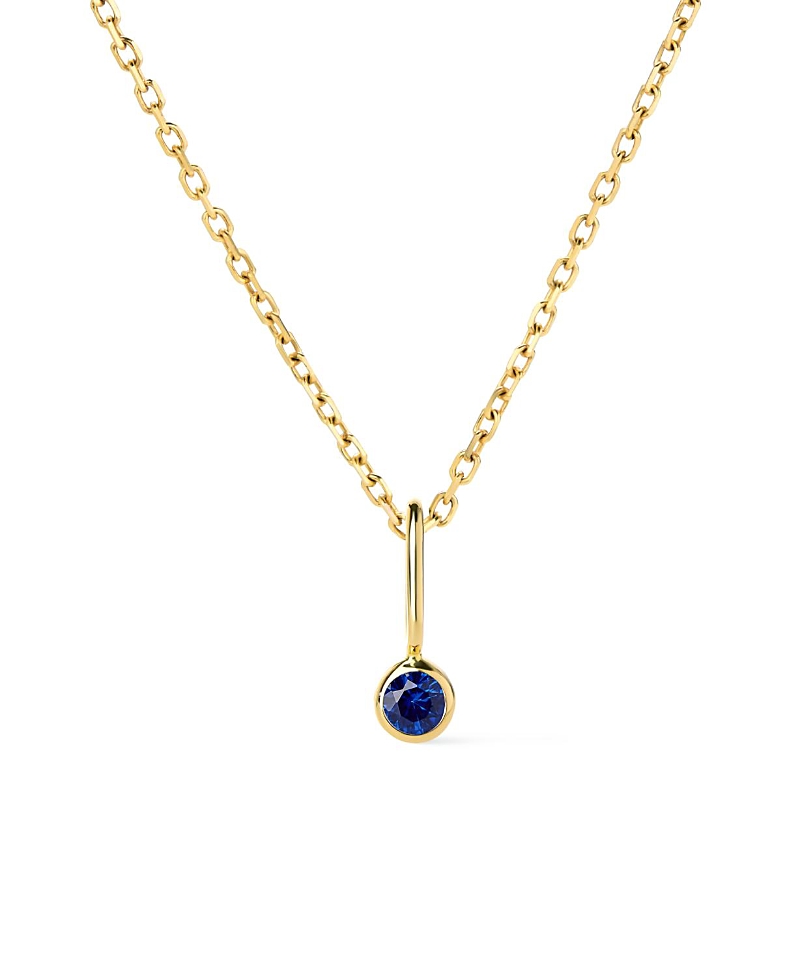 Ana Luisa Solid Gold - Birthstone Necklace · OS
