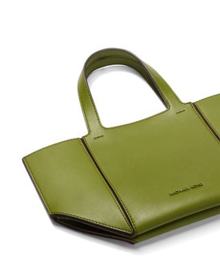 Small Leather Tote Bag