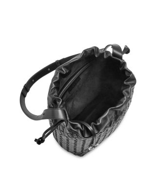 Avenue Intrecciato Leather Shoulder Bag