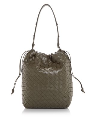 Avenue Intrecciato Leather Shoulder Bag