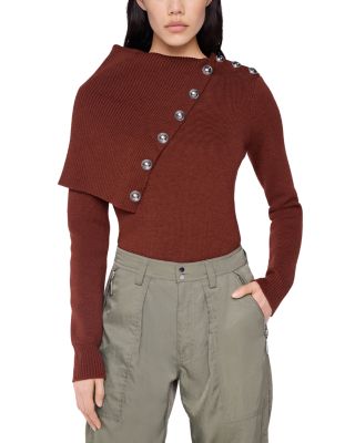 Rabanne - Merino Wool Pullover Sweater